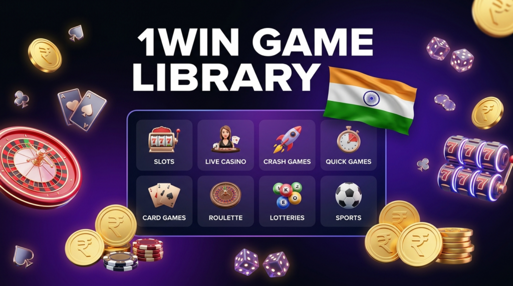 1Win casino games featuring 6000+ slots, live dealer experiences and classic table games